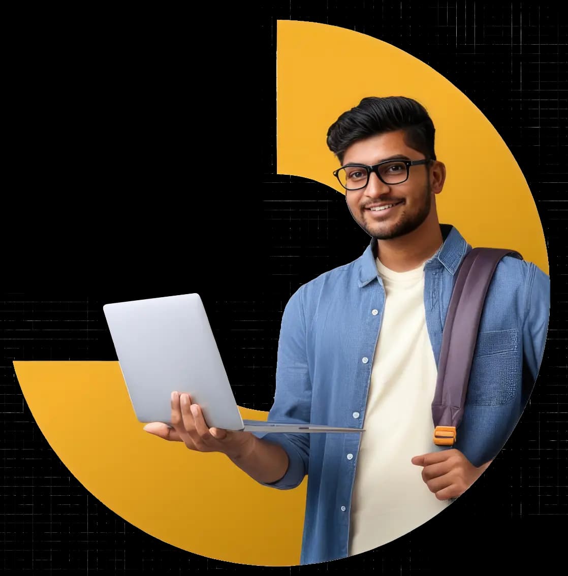 Student exploring home internet plans